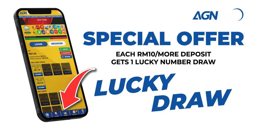 Lucky draw special offer.